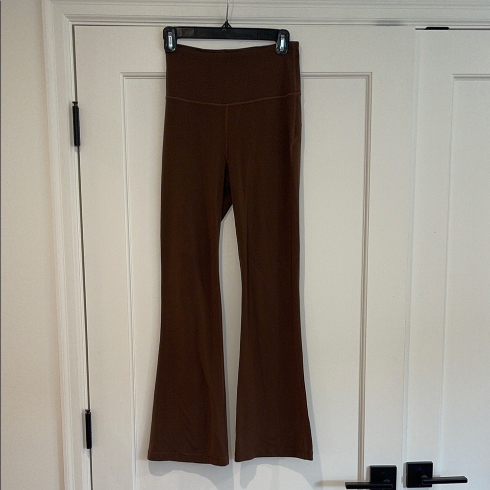 lululemon athletica Brown Flared Leggings